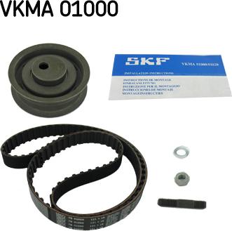 SKF VKMA 01000 - Комплект зубчатого ремня ГРМ autosila-amz.com