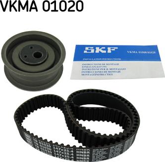 SKF VKMA 01020 - Комплект зубчатого ремня ГРМ autosila-amz.com