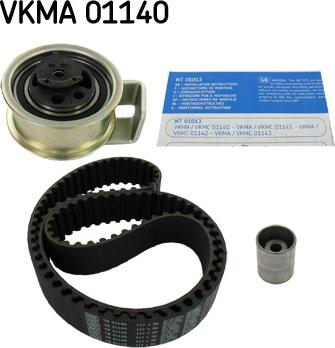 SKF VKMA 01140 - Комплект зубчатого ремня ГРМ autosila-amz.com