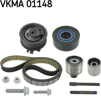 SKF VKMA 01148 - Комплект зубчатого ремня ГРМ autosila-amz.com