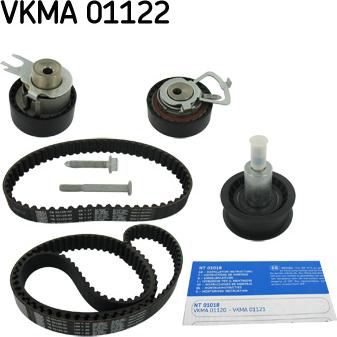 SKF VKMA 01122 - Комплект зубчатого ремня ГРМ autosila-amz.com