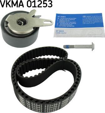 SKF VKMA 01253 - Комплект зубчатого ремня ГРМ autosila-amz.com