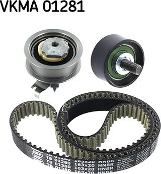 SKF VKMA 01281 - Комплект зубчатого ремня ГРМ autosila-amz.com