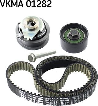 SKF VKMA 01282 - Комплект зубчатого ремня ГРМ autosila-amz.com