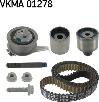 SKF VKMA 01278 - Комплект зубчатого ремня ГРМ autosila-amz.com