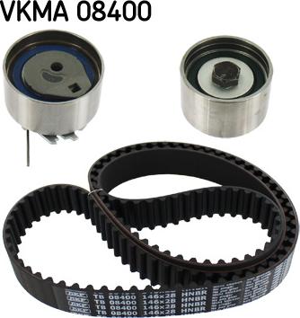 SKF VKMA 08400 - Комплект зубчатого ремня ГРМ autosila-amz.com