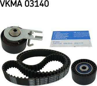 SKF VKMA 03140 - Комплект зубчатого ремня ГРМ autosila-amz.com