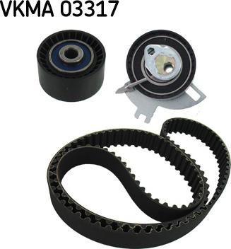 SKF VKMA 03317 - Комплект зубчатого ремня ГРМ autosila-amz.com