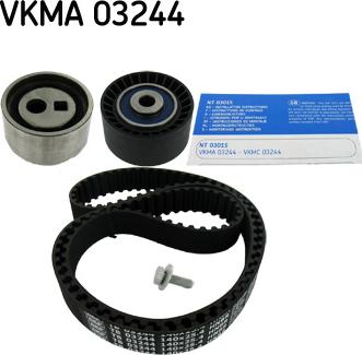 SKF VKMA 03244 - Комплект зубчатого ремня ГРМ autosila-amz.com