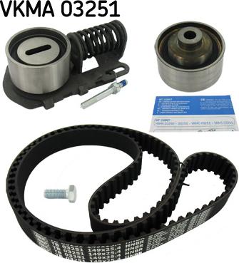 SKF VKMA 03251 - Комплект зубчатого ремня ГРМ autosila-amz.com