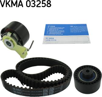 SKF VKMA 03258 - Комплект зубчатого ремня ГРМ autosila-amz.com