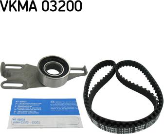 SKF VKMA 03200 - Комплект зубчатого ремня ГРМ autosila-amz.com