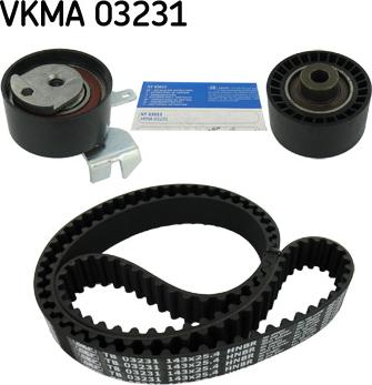 SKF VKMA 03231 - Комплект зубчатого ремня ГРМ autosila-amz.com
