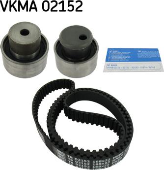 SKF VKMA 02152 - Комплект зубчатого ремня ГРМ autosila-amz.com