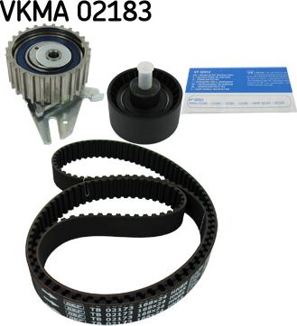 SKF VKMA 02183 - Комплект зубчатого ремня ГРМ autosila-amz.com