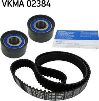 SKF VKMA 02384 - Комплект зубчатого ремня ГРМ autosila-amz.com