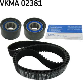 SKF VKMA 02381 - Комплект зубчатого ремня ГРМ autosila-amz.com