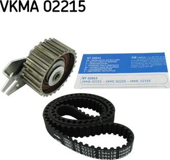 SKF VKMA 02215 - Ролик(и) + ремень ГРМ (комплект) autosila-amz.com