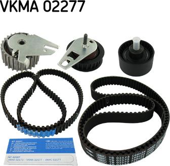 SKF VKMA 02277 - Комплект зубчатого ремня ГРМ autosila-amz.com