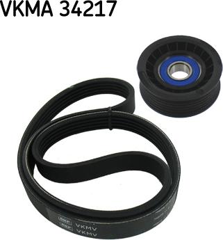 SKF VKMA 34217 - Поликлиновый ременный комплект autosila-amz.com