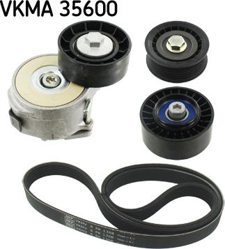 SKF VKMA 35600 - Поликлиновый ременный комплект autosila-amz.com