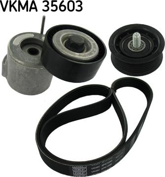 SKF VKMA 35603 - Поликлиновый ременный комплект autosila-amz.com