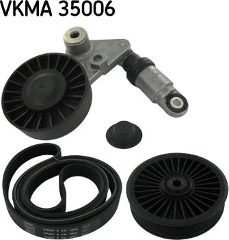 SKF VKMA 35006 - Поликлиновой ременный комплект autosila-amz.com