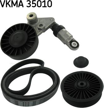SKF VKMA 35010 - Поликлиновый ременный комплект autosila-amz.com