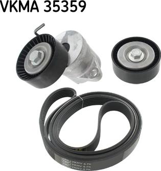 SKF VKMA 35359 - Поликлиновый ременный комплект autosila-amz.com