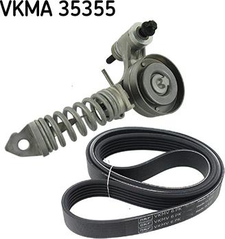 SKF VKMA 35355 - Поликлиновый ременный комплект autosila-amz.com