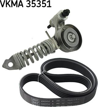 SKF VKMA 35351 - Поликлиновый ременный комплект autosila-amz.com