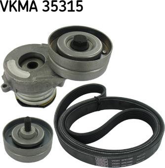 SKF VKMA 35315 - Поликлиновый ременный комплект autosila-amz.com