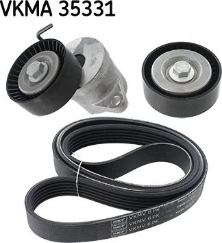 SKF VKMA 35331 - Поликлиновый ременный комплект autosila-amz.com
