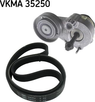 SKF VKMA 35250 - Поликлиновый ременный комплект autosila-amz.com