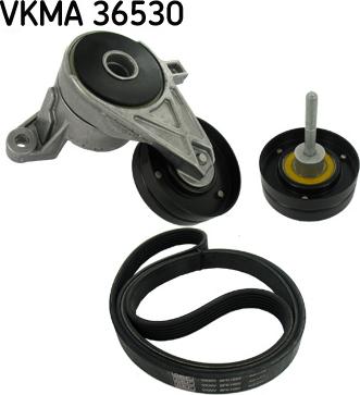 SKF VKMA 36530 - Поликлиновый ременный комплект autosila-amz.com