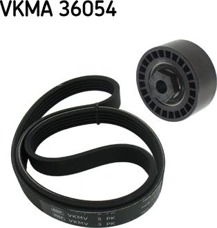 SKF VKMA 36054 - Поликлиновый ременный комплект autosila-amz.com