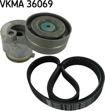 SKF VKMA 36069 - Поликлиновый ременный комплект autosila-amz.com