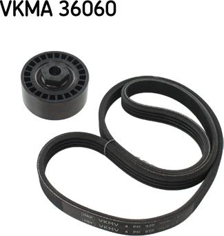 SKF VKMA 36060 - Поликлиновый ременный комплект autosila-amz.com