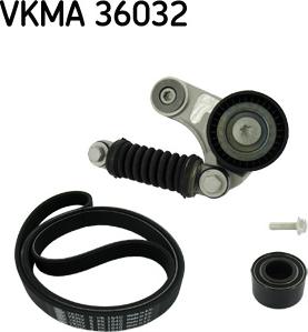 SKF VKMA 36032 - Поликлиновый ременный комплект autosila-amz.com