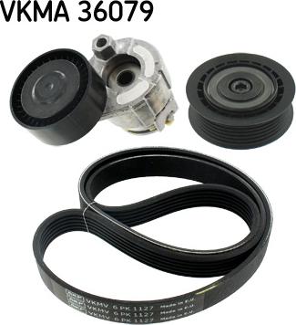 SKF VKMA 36079 - Поликлиновый ременный комплект autosila-amz.com