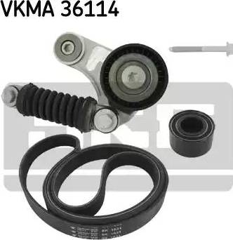 SKF VKMA 36114 - Поликлиновый ременный комплект autosila-amz.com