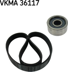 SKF VKMA 36117 - Поликлиновый ременный комплект autosila-amz.com