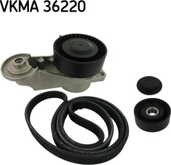 SKF VKMA 36220 - Поликлиновый ременный комплект autosila-amz.com