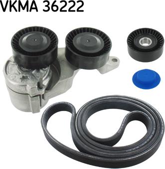 SKF VKMA 36222 - Поликлиновый ременный комплект autosila-amz.com