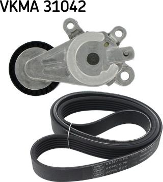 SKF VKMA 31042 - Поликлиновый ременный комплект autosila-amz.com