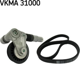 SKF VKMA 31000 - Поликлиновый ременный комплект autosila-amz.com