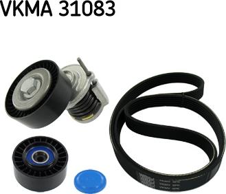 SKF VKMA 31083 - Поликлиновый ременный комплект autosila-amz.com