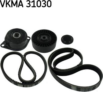 SKF VKMA 31030 - Поликлиновый ременный комплект autosila-amz.com
