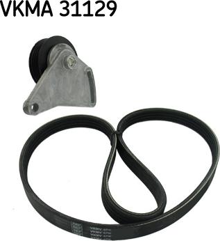 SKF VKMA 31129 - Поликлиновый ременный комплект autosila-amz.com