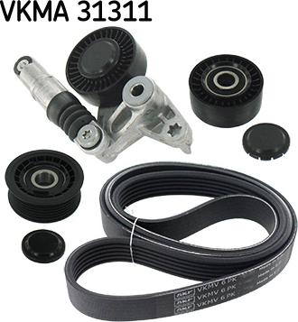SKF VKMA 31311 - Поликлиновый ременный комплект autosila-amz.com